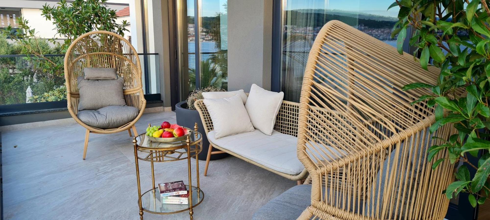 Villa Palace Al Nera Trogir Bagian luar foto