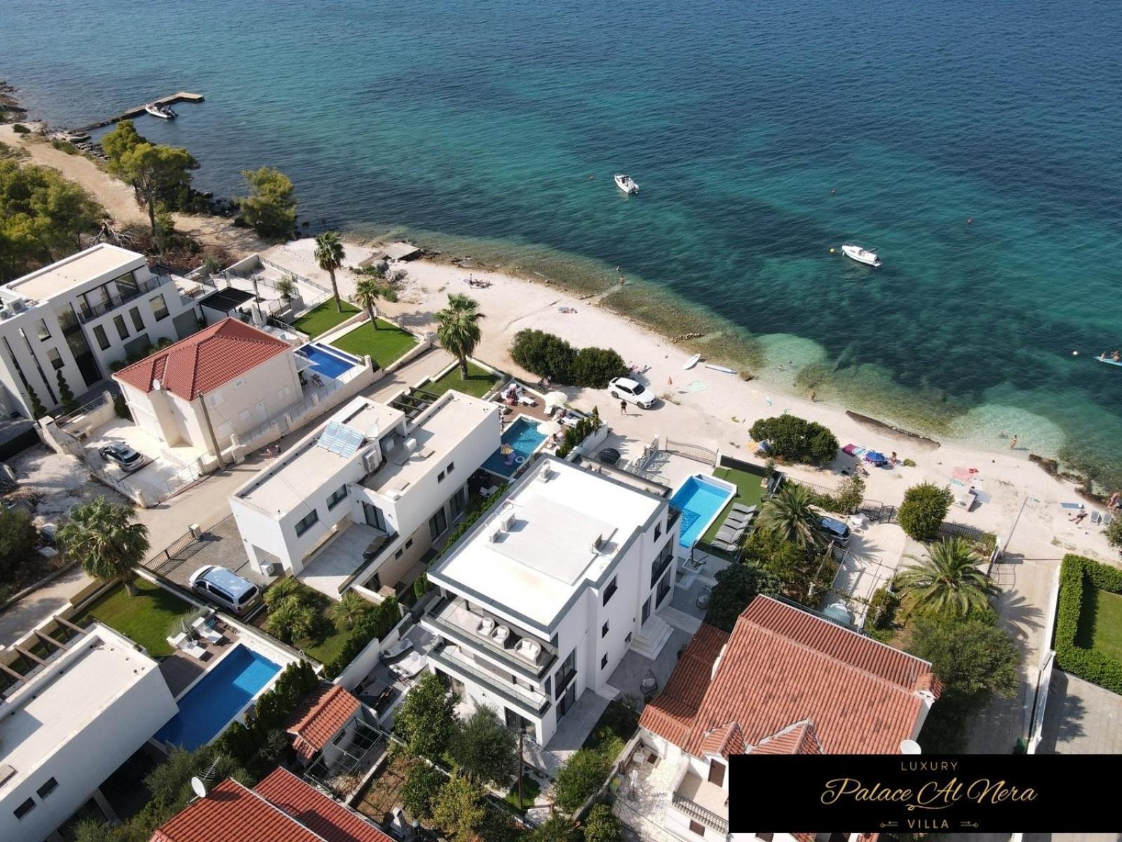 Villa Palace Al Nera Trogir Bagian luar foto