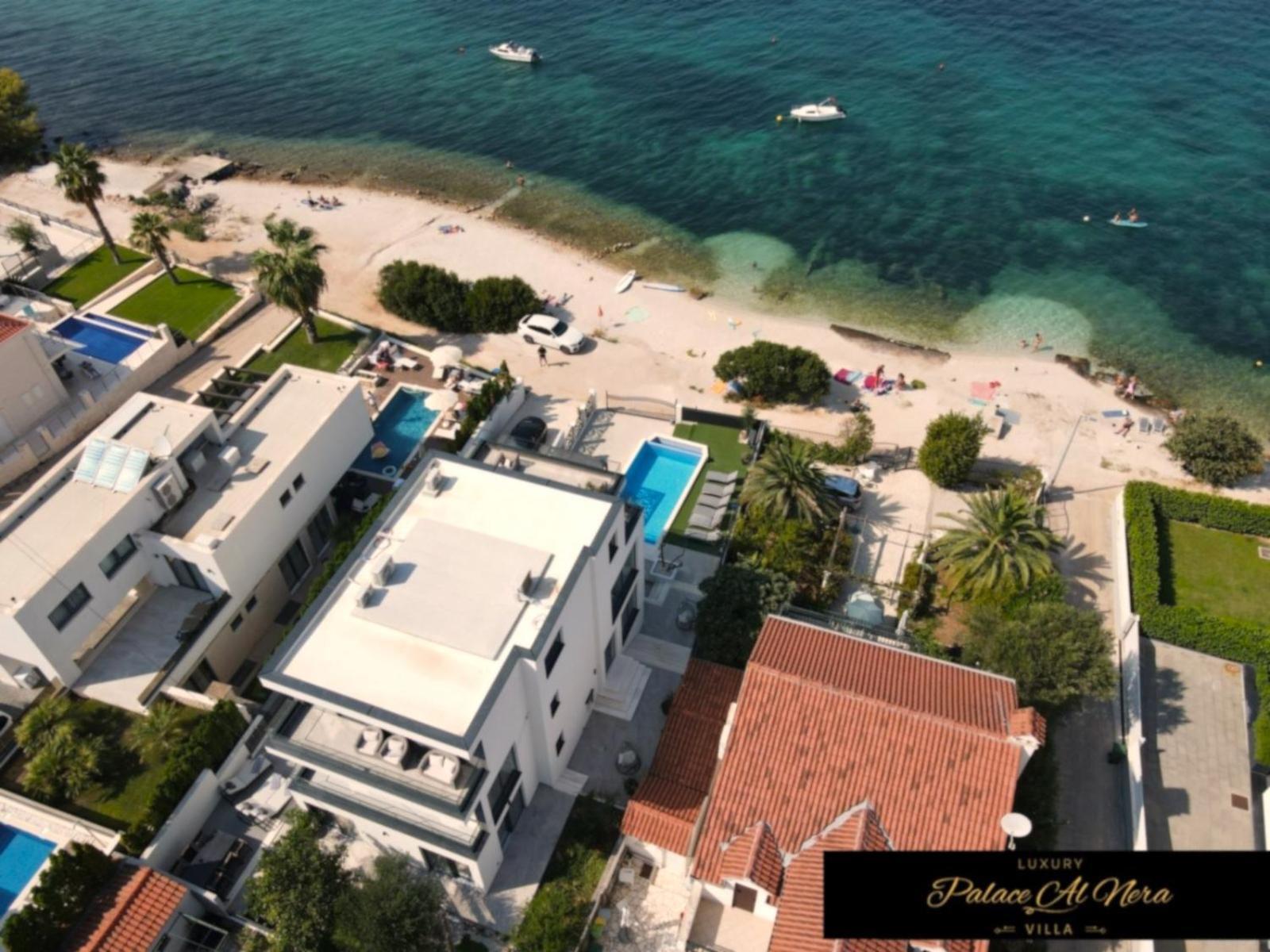 Villa Palace Al Nera Trogir Bagian luar foto