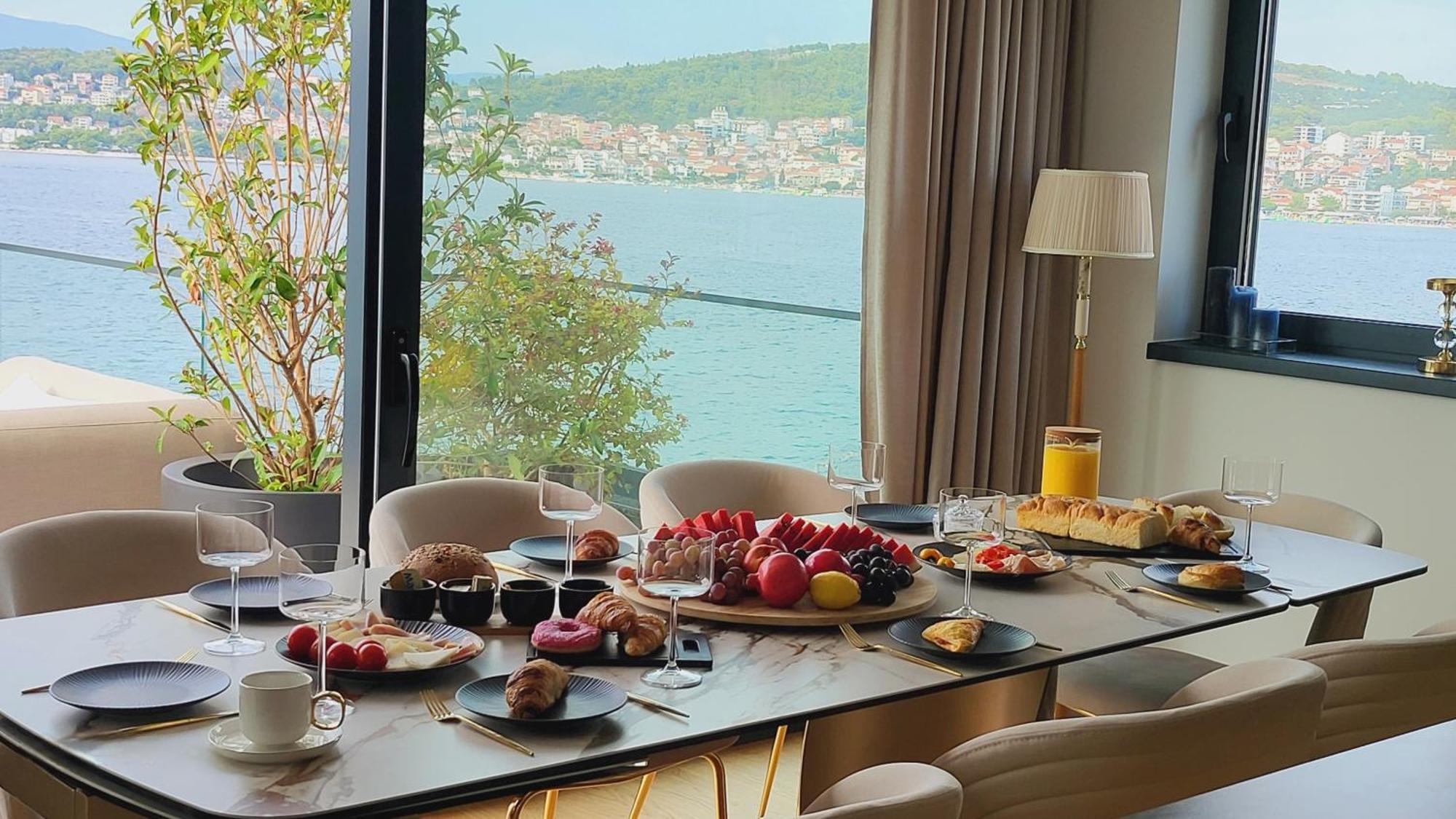 Villa Palace Al Nera Trogir Bagian luar foto
